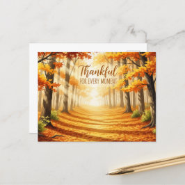 Cartão Postal Dia de Ação de Graças