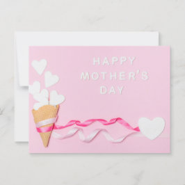 Cartão Postal Dia de as mães Feliz