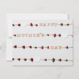 Cartão Postal Dia de as mães Feliz