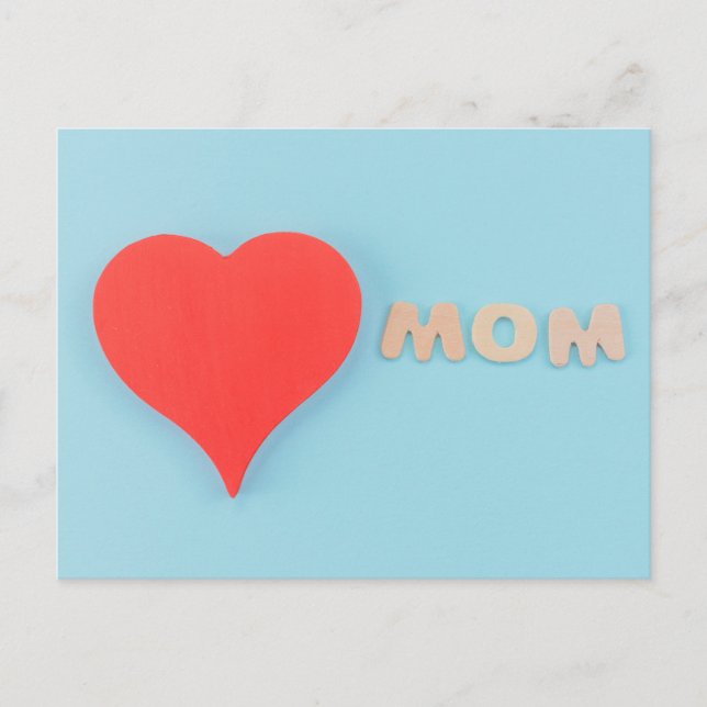 Cartão Postal Dia de as mães Feliz (Frente)