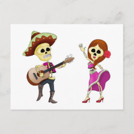 Cartão Postal Dia de dança Mariachi do Casal Morto