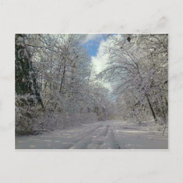 Cartão Postal dia de inverno