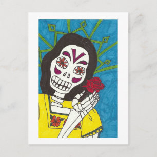 Cartão Postal Dia de la Rosa