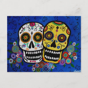 CARTÃO POSTAL DIA DE LOS MUERTOS