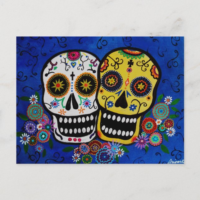 CARTÃO POSTAL DIA DE LOS MUERTOS (Frente)
