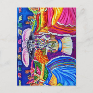 Cartão Postal Día de los Muertos