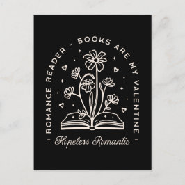 Cartão Postal Dia de os namorados book ama solteiro engraçado