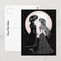 Dia de os namorados Gótico Beijo Gótico