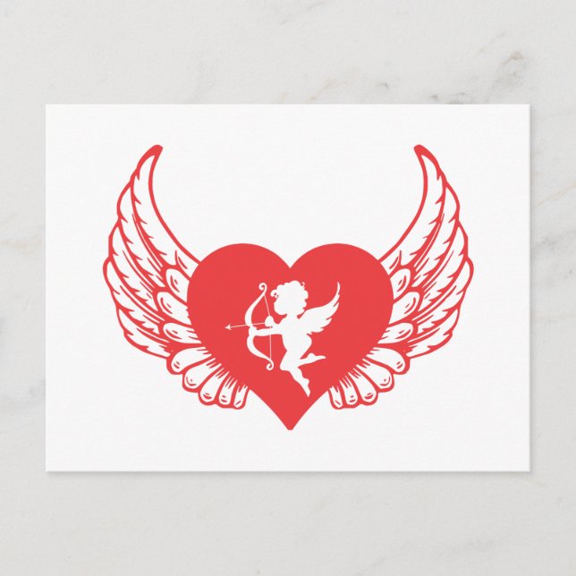 Cartão Postal Dia de os namorados Wishing (Frente)