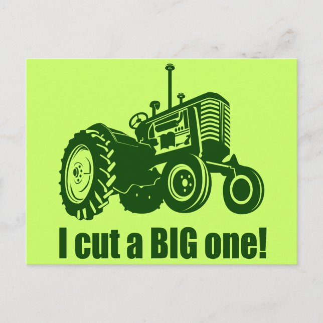 Cartão Postal Dia de os pais engraçado (Frente)