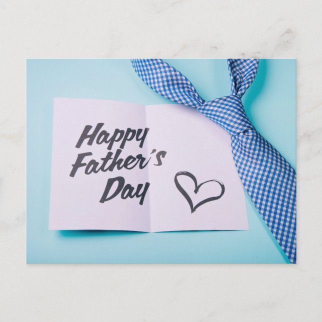 Cartão Postal Dia de os pais Feliz (Frente)