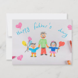 Cartão Postal Dia de os pais Feliz