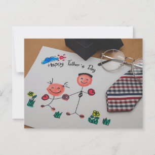 Cartão Postal Dia de os pais Feliz