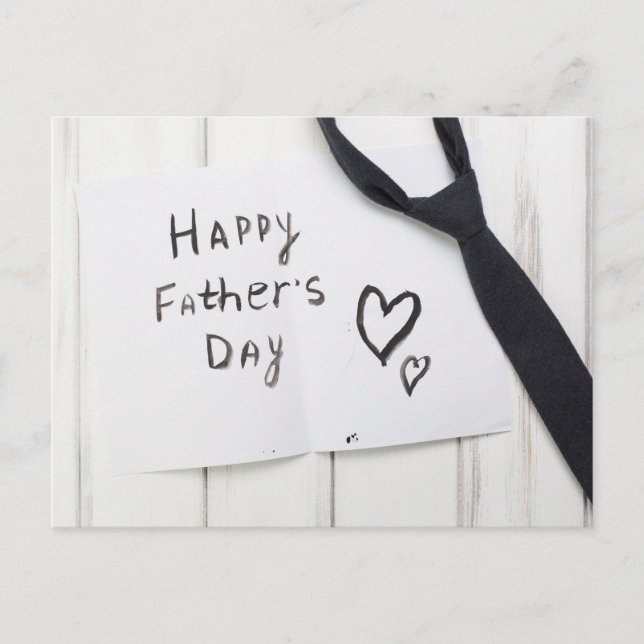 Cartão Postal Dia de os pais Feliz (Frente)