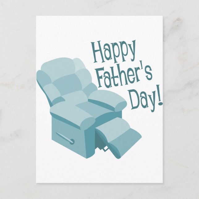 Cartão Postal Dia de os pais Feliz (Frente)