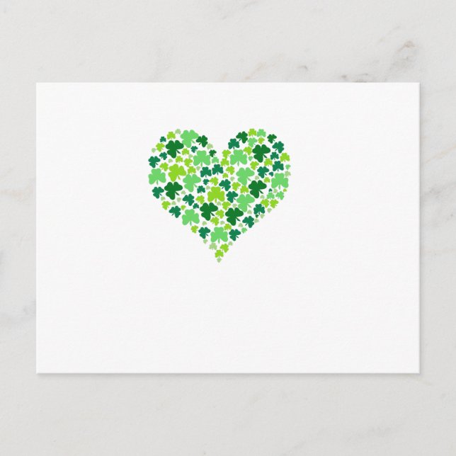Cartão Postal Dia de São Patrício (Frente)