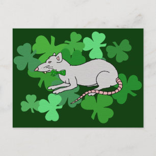Cartão Postal Dia de São Patrício do Rato