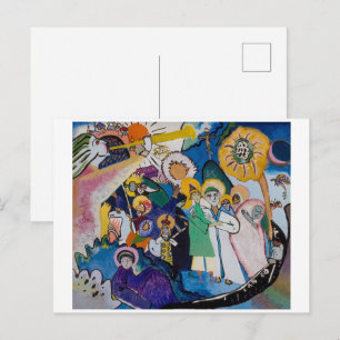 Cartão Postal Dia de Todos os Santos I   Kandinsky  