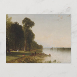 Cartão Postal Dia de Verão no Lago Conesus