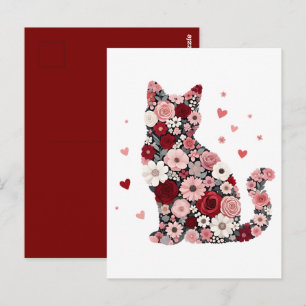 Cartão Postal Dia do Gato do Meowentim