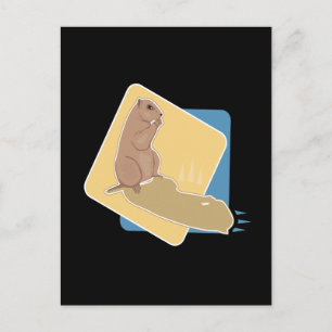 Cartão Postal Dia do Groundhog