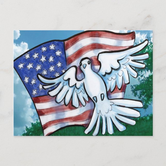 Cartão Postal Dia do Memorial (Frente)