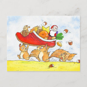 Cartão Postal Dia do santo Nicholas