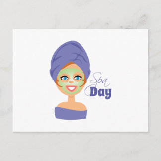 Cartão Postal Dia do Spa