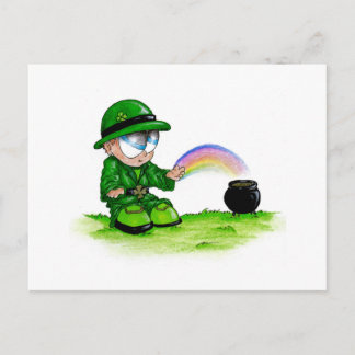 Cartão Postal Dia do St. Patrics