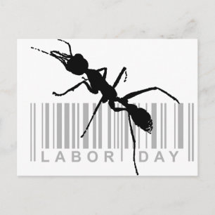 Cartão Postal Dia do trabalho
