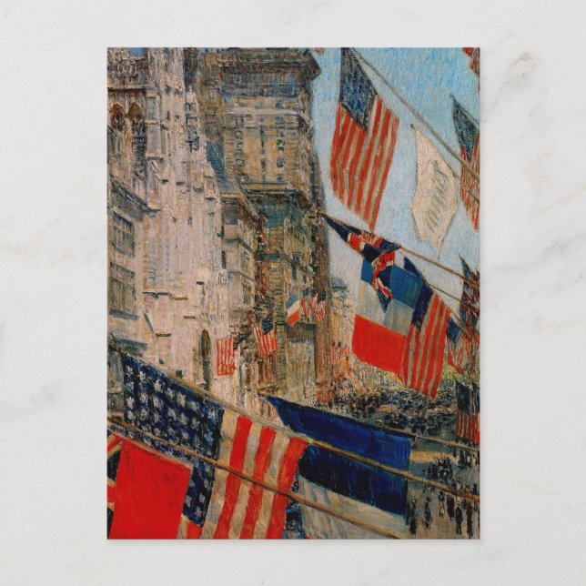 Cartão Postal Dia dos Aliados, maio de 1917 (Frente)