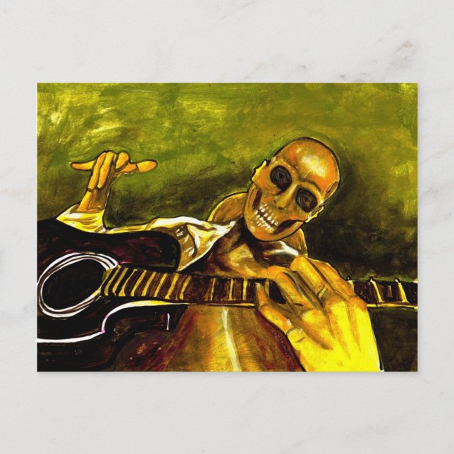 Cartão Postal dia dos mortos/dia de los muertos (Frente)