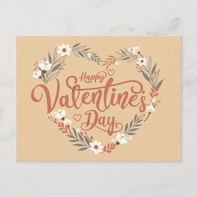 Cartão Postal Dia dos Namorados (Frente)