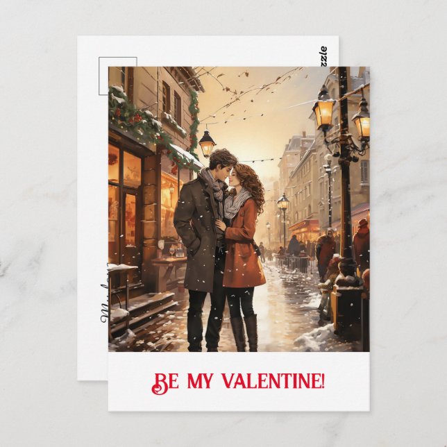 Cartão Postal Dia dos Namorados. Fale do seu amor! (Frente/Verso)