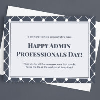 Dia dos Profissionais Administrativos Corporativos
