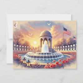 Cartão Postal Dia dos Veteranos, EUA