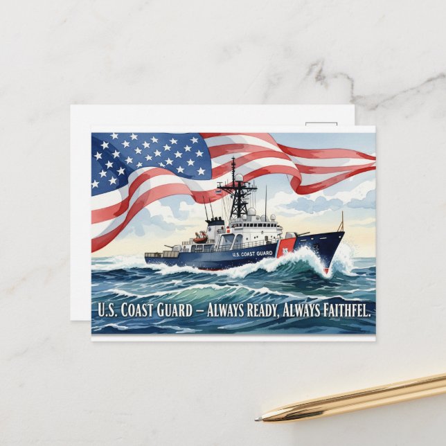 Cartão Postal Dia dos Veteranos - Homenageando todos que servira (Frente/Verso In Situ)