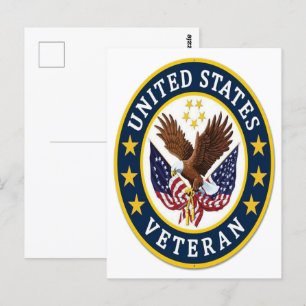 Cartão Postal Dia dos Veteranos, Veteranos Dia 2025, Veteranos D