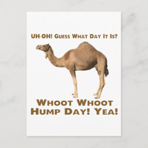 Cartão Postal Dia Hump