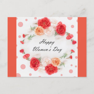 Cartão Postal Dia Internacional da Mulher