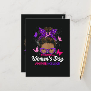 Cartão Postal Dia Internacional da Mulher