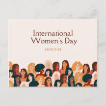 Dia Internacional da Mulher 2025, Beige Elegant