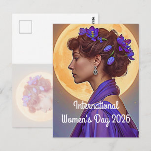 Cartão Postal Dia Internacional da Mulher 2026