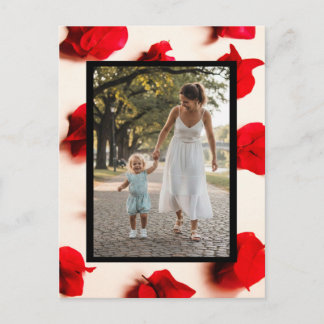 Cartão Postal Dia Internacional das Mulheres Moderno Elegante Fo