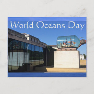 Cartão Postal Dia Mundial dos Oceanos