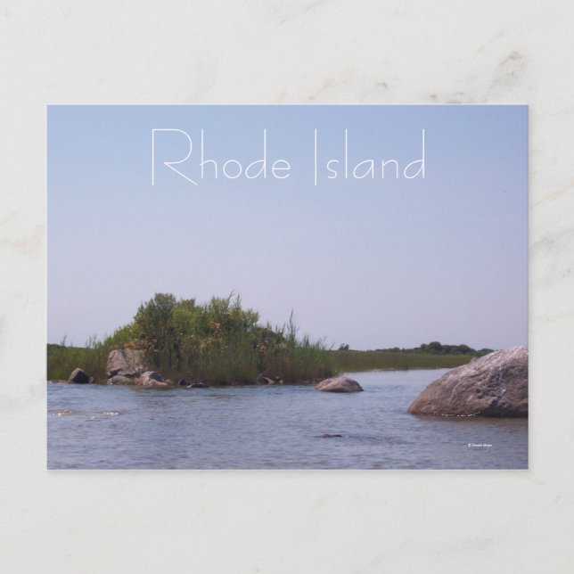 Cartão Postal Dia No Oceano (Frente)