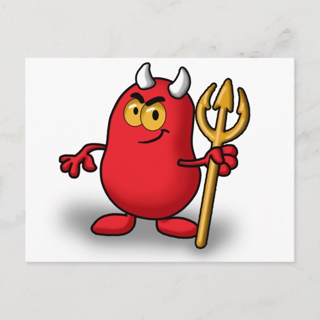 Cartão Postal Diabo (Frente)