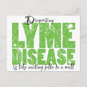 Cartão Postal Diagnóstico da Doença de Lyme