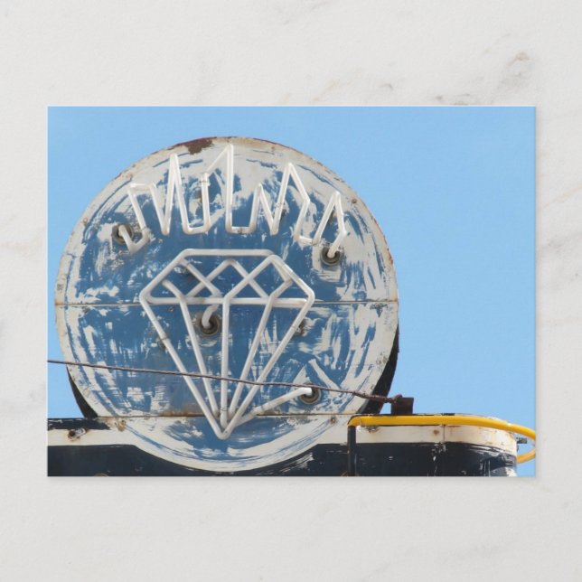 Cartão Postal Diamantes (Frente)