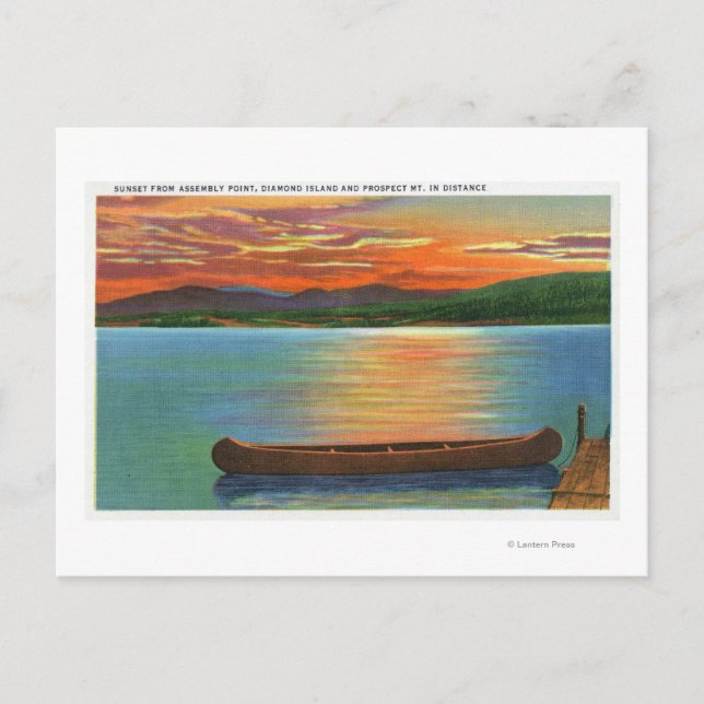 Cartão Postal Diamond Island, Prospect Mt (Frente)